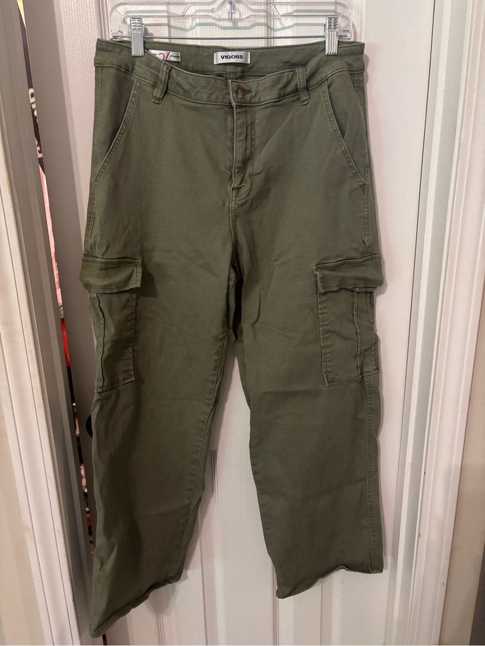Vigoss Olive Green Women's Cargo Pants